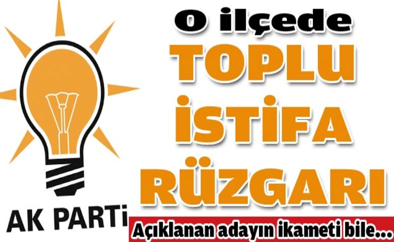 Foça AK Parti'de istifa