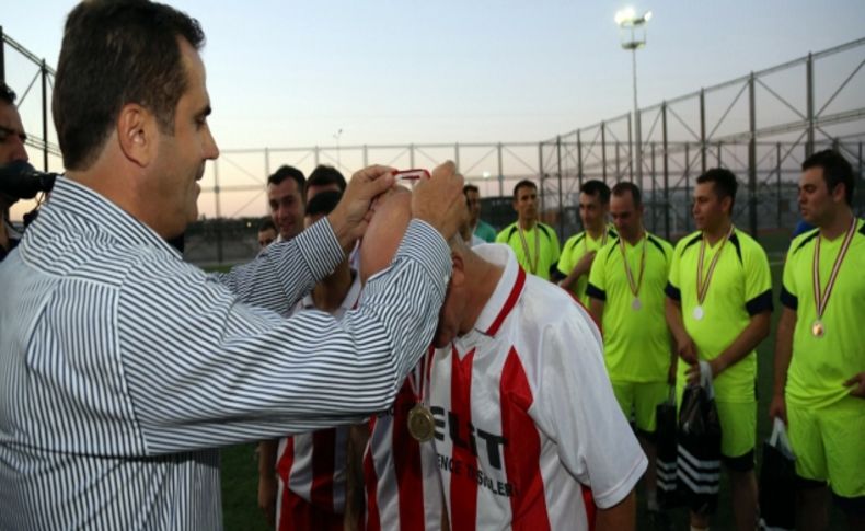 Futbol turnuvasında şampiyon Büyükşehir Spor A.Ş. oldu