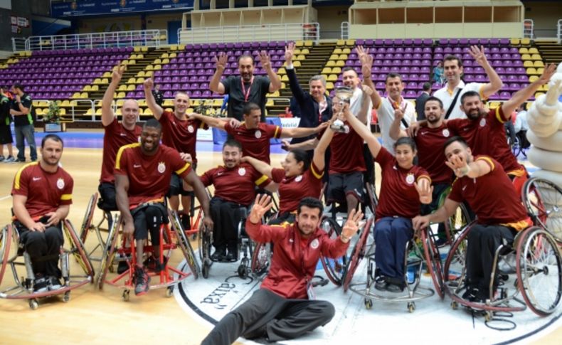 Galatasaray Tekerlekli Sandalye Basketbol Takımı 4. kez Avrupa şampiyonu