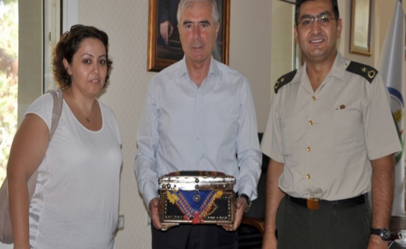 Garnizon Komutanı Başabüyük'ten veda ziyareti