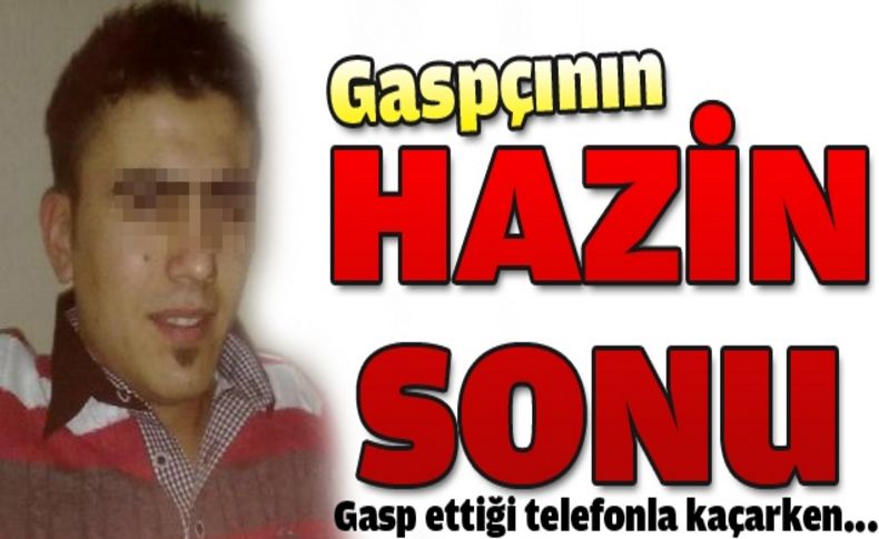 Gaspettiği telefonla kaçarken otomobil altında kaldı