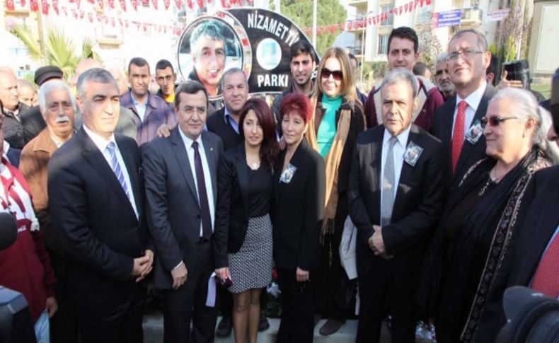 Gazeteci Nizamettin Bedir parkı açıldı