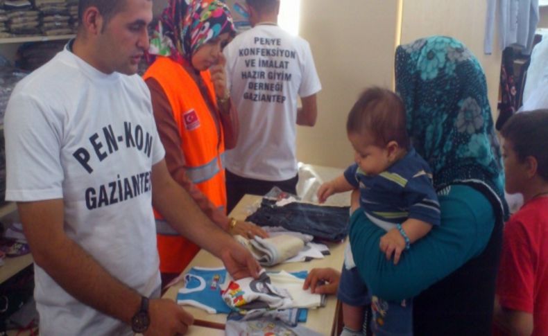 Gaziantepli penyeciler Ramazan’da çocukların yüzünü güldürdü