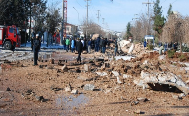 Gaziantep'te doğalgaz patlaması: 6 yaralı(1)