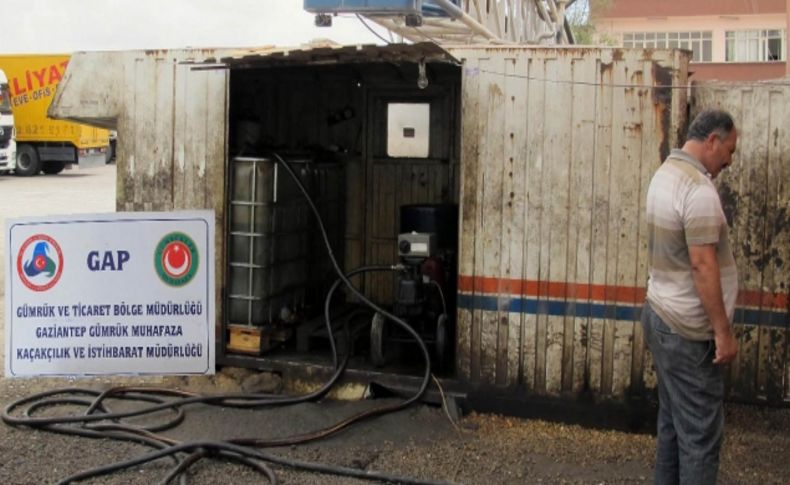 Gaziantep’te kaçak akaryakıt operasyonunda 5 kişi gözaltına alındı