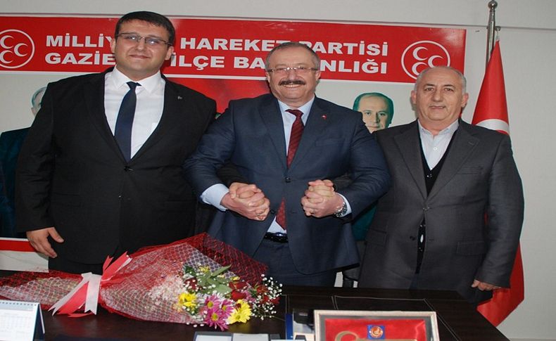 Gaziemir adayı Yılmaz'dan MHP'ye ziyaret