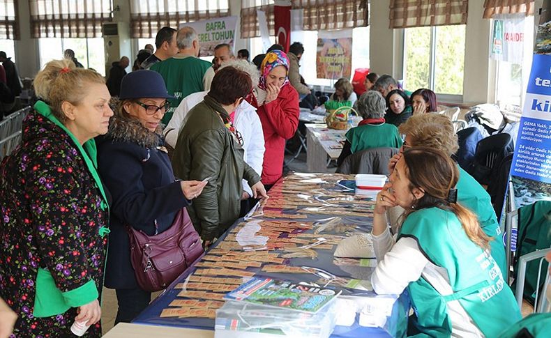 Gaziemir’de tohum takas şenliği