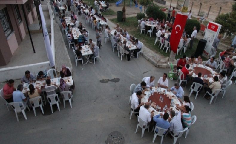 Gaziemir’de ilk iftar