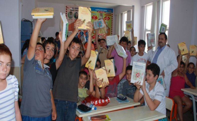 Gazipaşa Körfez Dershanesi'nden ilköğretim öğrencilerine 100 temel eser