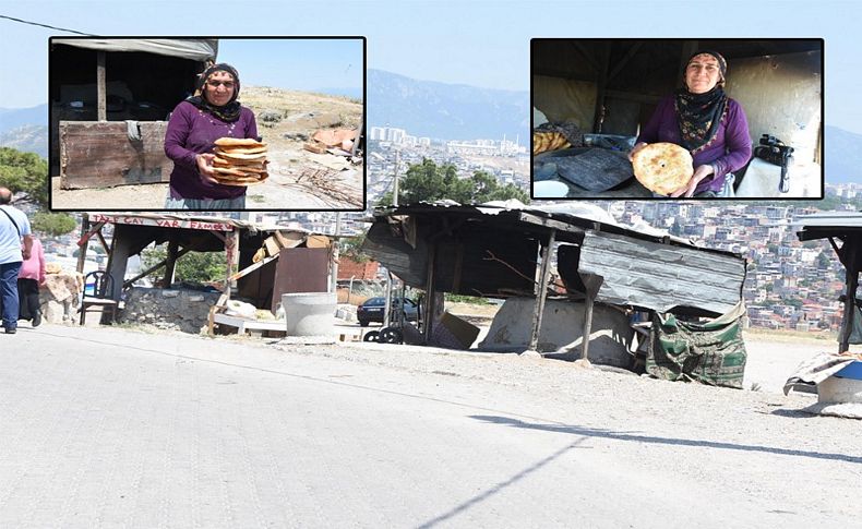 Kadifekale'de kadınlar tandır ekmeği yaparak evlerini geçindiriyor