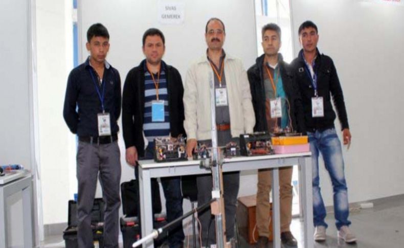 Gemerek EML, Uluslararası 7. Robot Yarışması'na katıldı
