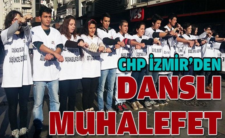 Gençlerden danslı muhalefet