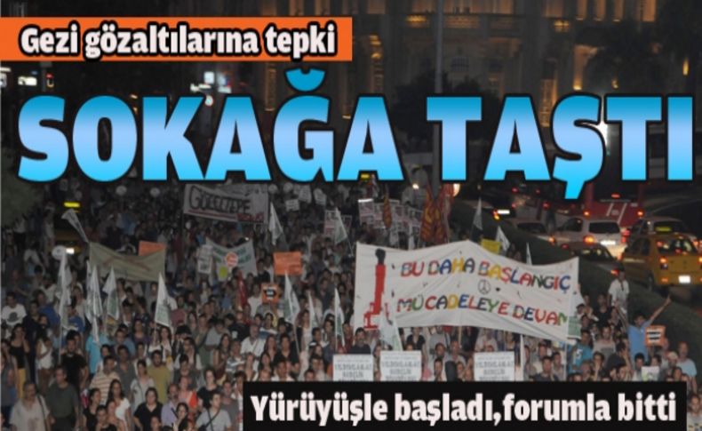 Gezi gözaltılarına tepki