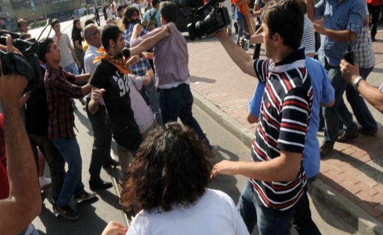 Gezi Parkı eylemcilerine polis değil sınava gidemeyen vatandaş müdahale etti