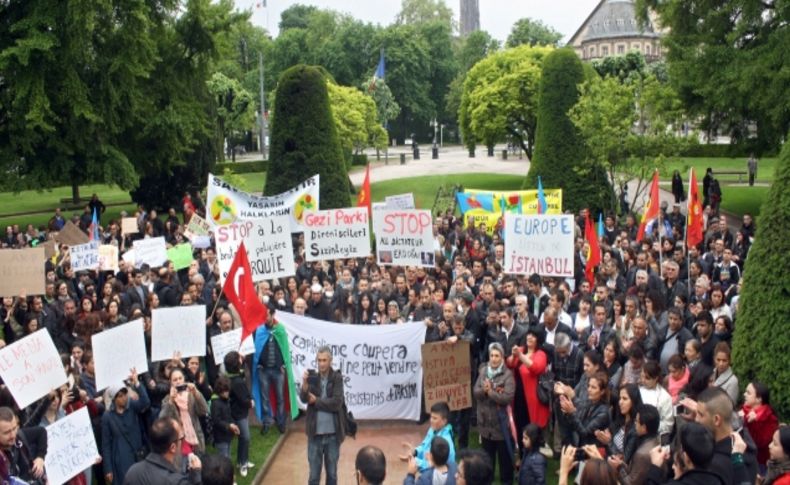 Gezi Parkı inşaatı Fransa'da protesto edildi