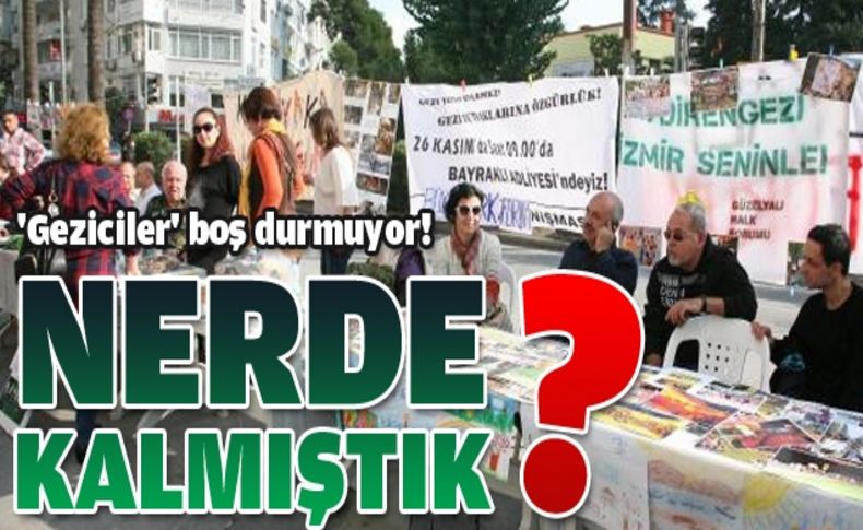 Gezi'cilerden festival gibi buluşma