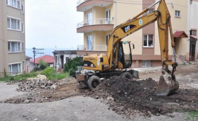 Giresun Belediyesi alt yapı yenileme çalışmalarına devam ediyor