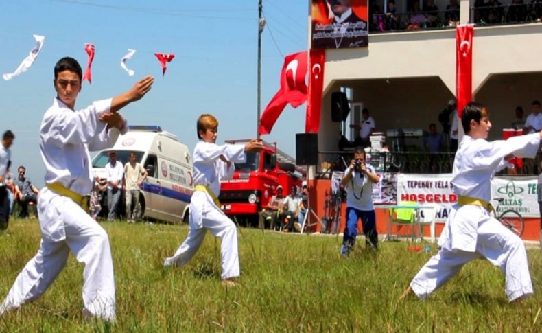 Giresun yaylalarında yiğitler çıktı meydane