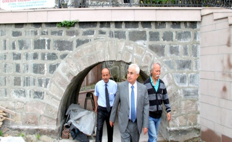 Giresun'da tarihi kaya kilise gün yüzüne çıkarıldı