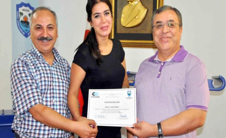 Girişimciler sertifikalarını aldı