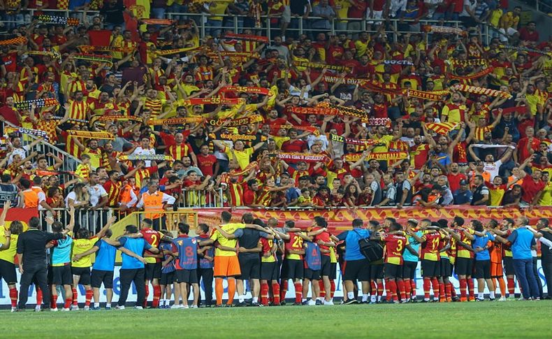 Göztepe'den taraftara teşekkür