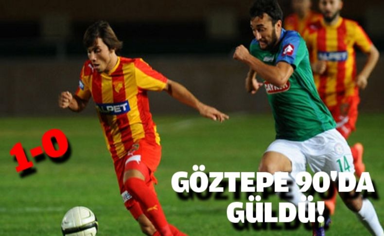 Göztepe 90'da güldü!