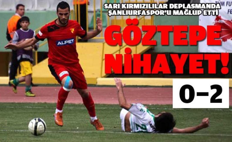 Göztepe nihayet kazandı:0-2