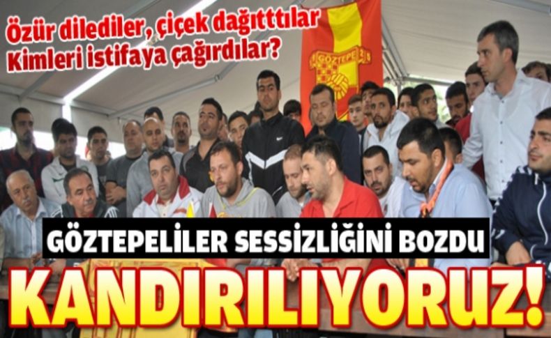 Göztepeli taraftarlar yaşanan olayları değerlendirdi