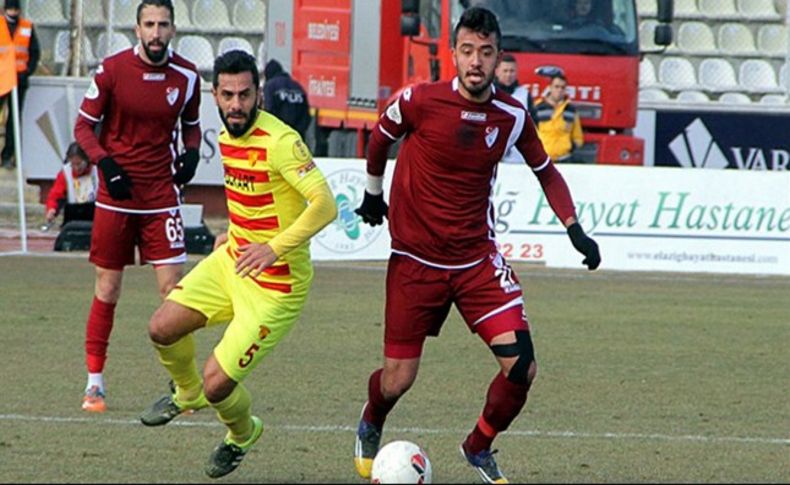 Göztepe Elazığ'dan 1 puanla döndü