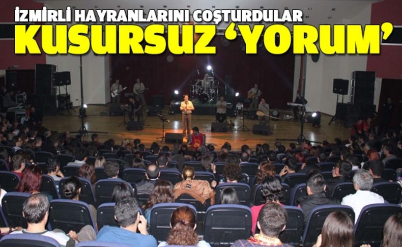 Grup Yorum İzmir'de sevenlerini coşturdu