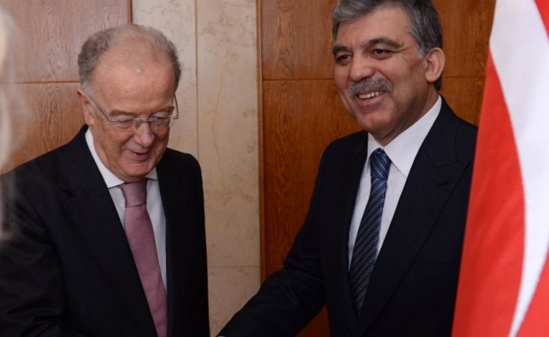 Gül, Portekiz eski cumhurbaşkanı Sampaio ile görüştü