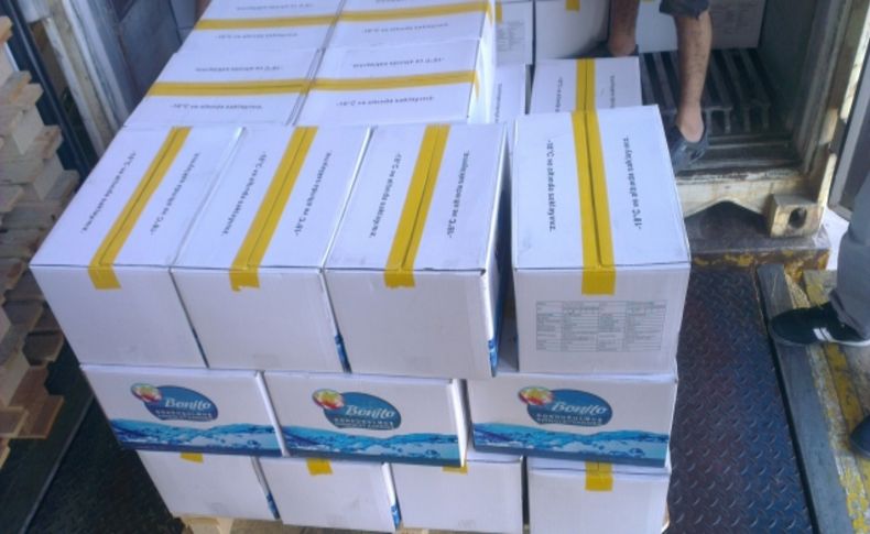 Gümrükte ele geçirilen 24 ton karides satıldı, hazineye 243 bin lira girdi