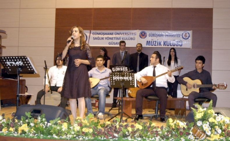 Gümüşhane Üniversitesi’nde Türk halk müziği konseri