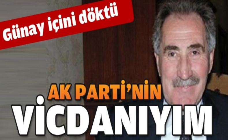 Günay: AK Parti'nin vicdanıyım