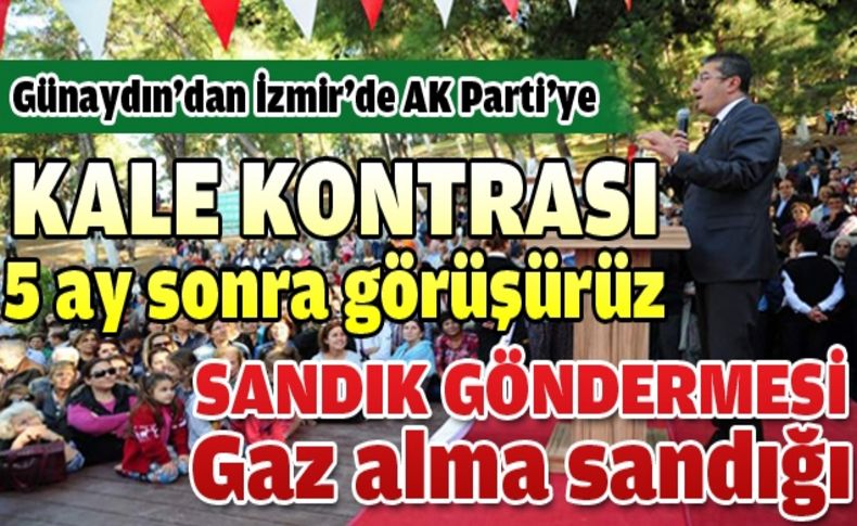 Günaydın'dan AK Parti'ye gönderme