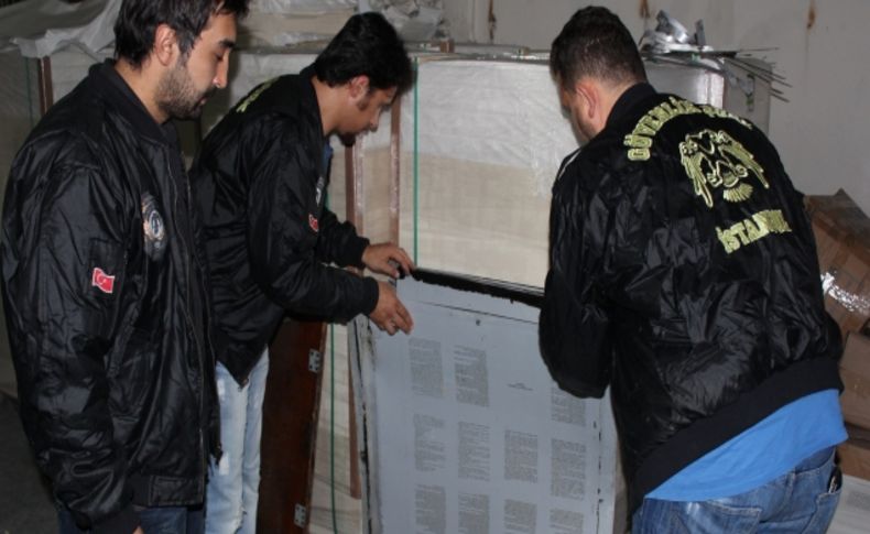 Güngören’de 60 bin TL’lik korsan kitap operasyonu