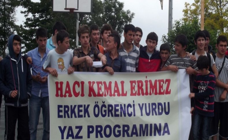 Hacı Kemal Erimez Öğrenci Yurdu’ndan yaz kampı