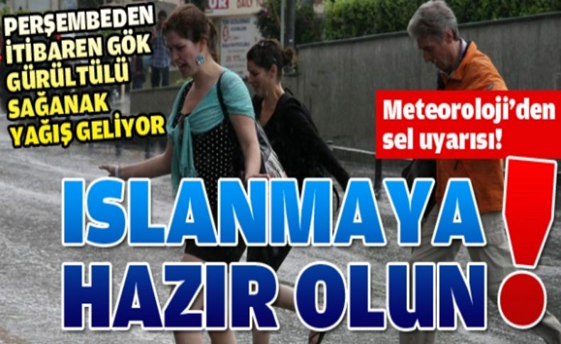Hafta sonuna kadar kuvvetli yağış İzmir'i etkisi altına alacak