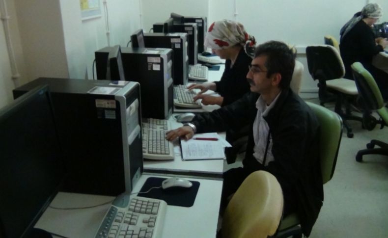 Hastalar bilgisayar kursundan, diksiyona kadar birçok eğitimi hastanede alıyor