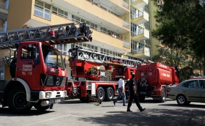 Hastanedeki yangın kontrol altına alındı