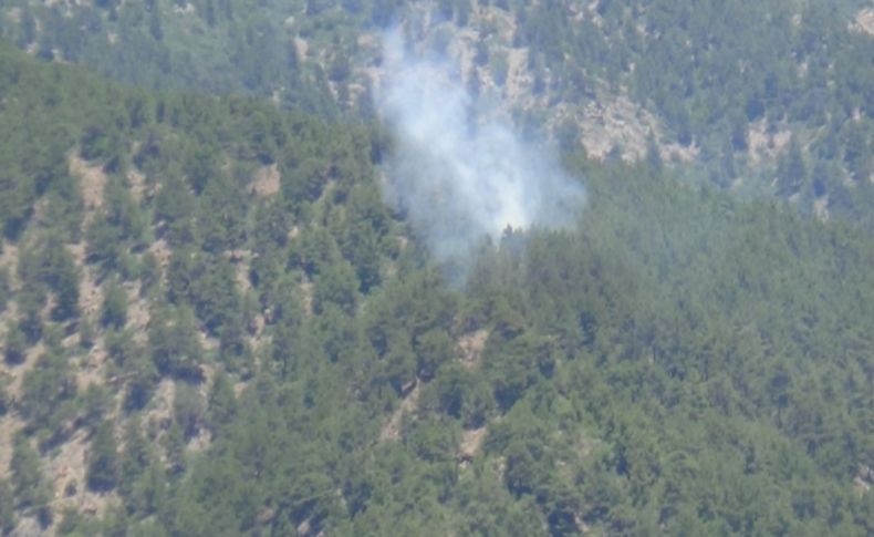 Hatay'da uyuşturucu tacirlerinin yangın çıkardığı iddiası