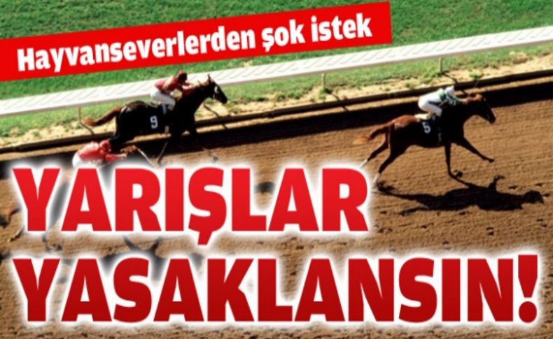 Hayvan yarış ve dövüşlerinin yasaklanması istendi