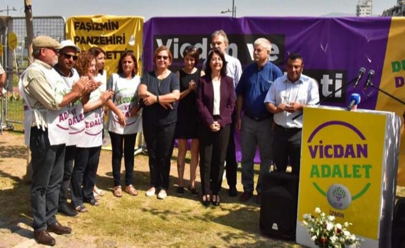 HDP'nin 'Vicdan ve Adalet Nöbeti', İzmir’de son buldu