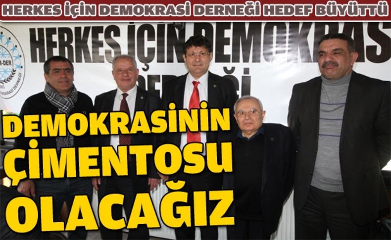 Herkes için Demokrasi Derneği hedeflerini gazetecilerle paylaştı