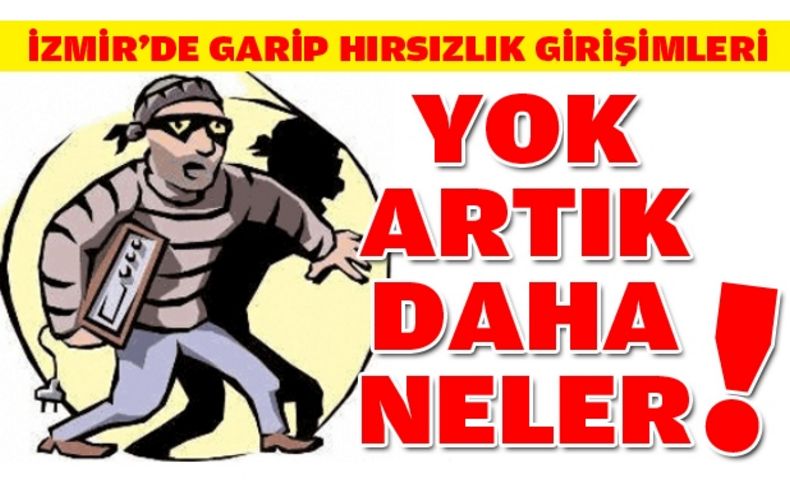 Hırsızlık girişimleri bu kez çok şaşırttı