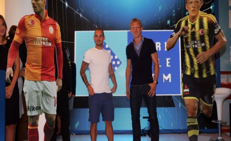 Hollandalı yıldızlar Kuyt ve Sneijder'den lig ve Avrupa yorumu