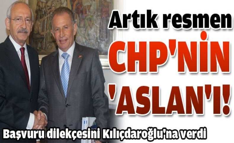 Hüseyin Aslan CHP çatısında