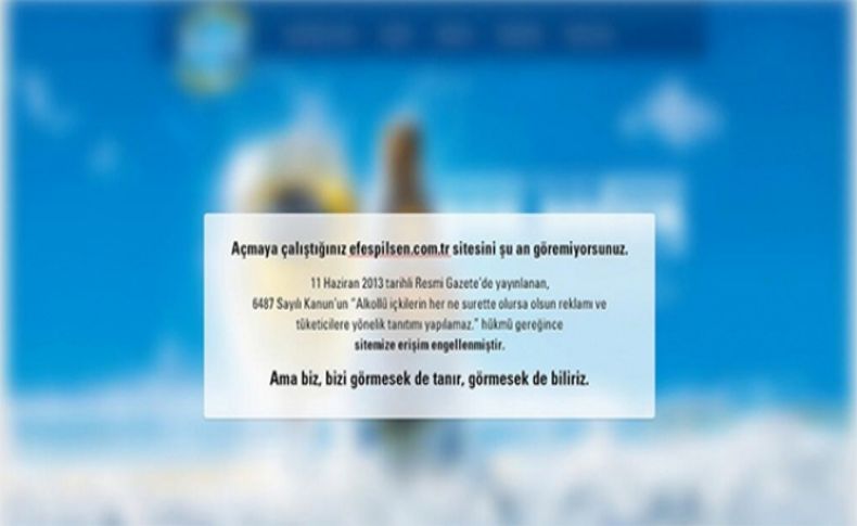 İçki firması böyle veda etti