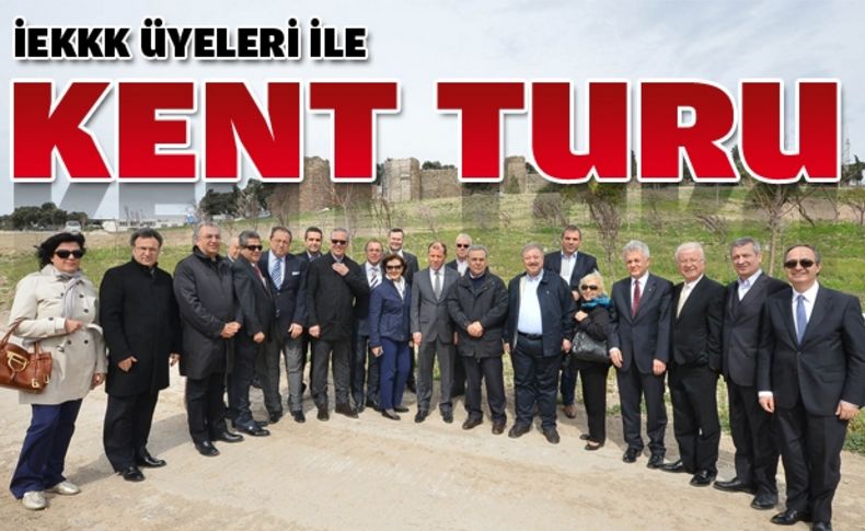 İEKKK üyeleri kent turunda buluştu