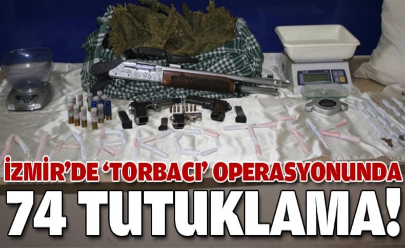 İki operasyon sonrası 74 tutuklama!